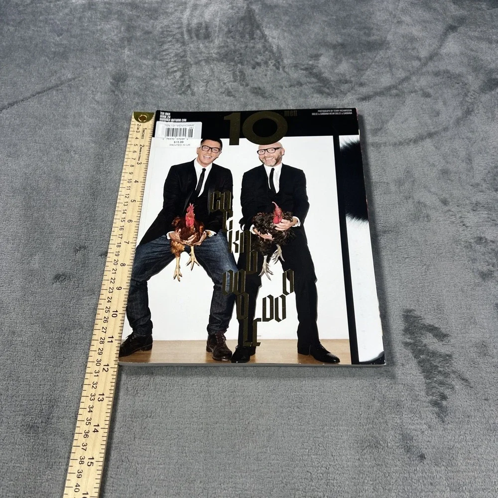 10 MEN Magazine 2011 ISSUE 26 DOLCE & GABBANA Luxury Mens Fashion Dior Luxe RARE